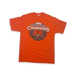 Vintage San Francisco Giants 2010 national league championship t shirt
